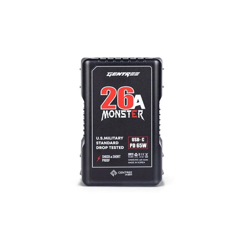 G-B100 390W 26A monster V마운트 배터리