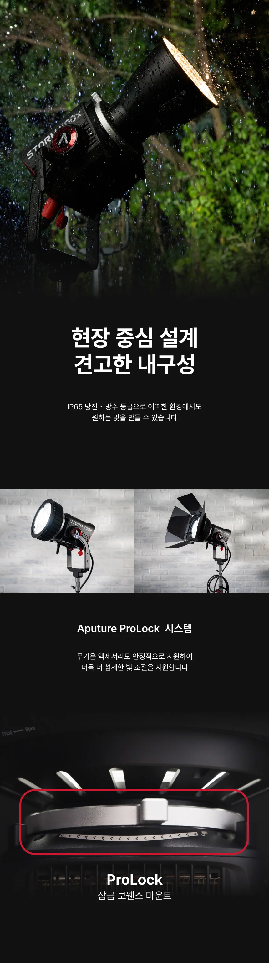STORM 400X + CF7 (프레넬, 반도어)